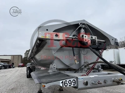 Used 2022 TRAIL KING TKSSD-495 Dump Trailers Illinois US | T&S Trailer Pool #1509494