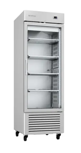 Infrico IRR-AN23BTCR 27" AN Series One Section Reach In Freezer, (1) Right Hinge Glass Door, 115v