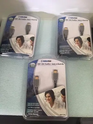 3M IEE 1394 FIREWIRE CABLE 6-PIN