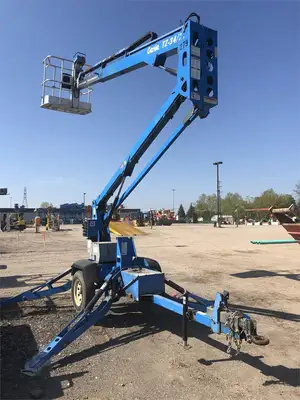 Used 2009 Genie TZ34/20 Towable Boom Lifts New York US | United Lift #1446960