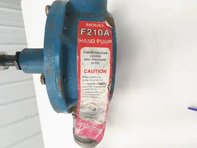 Blackmer F210A Drum & Container Pump Rotary Vane Hand Pump w/Hose
