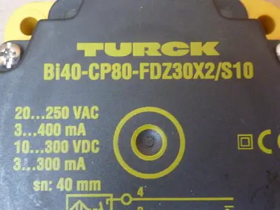 NEW TURCK ELEKTRONIK BI40-CP80-FDZ30X2-B3131