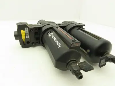 Norgren B64G-NNK-QD3-RMN Olympian Plus Filter Regulator Lubricator Combo 250PSIG