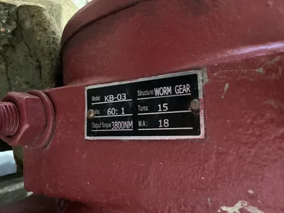 WALWORTH Figure # 172713 12” Iron Plug Valve 200 CWP Gear Operated