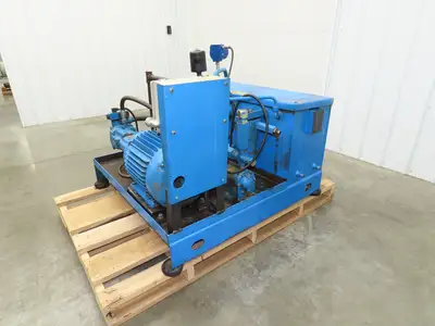 Eaton Vickers Hydraulic Power Unit 45 Gallon 19 GPM 3000PSI 20Hp 230/460V 3Ph