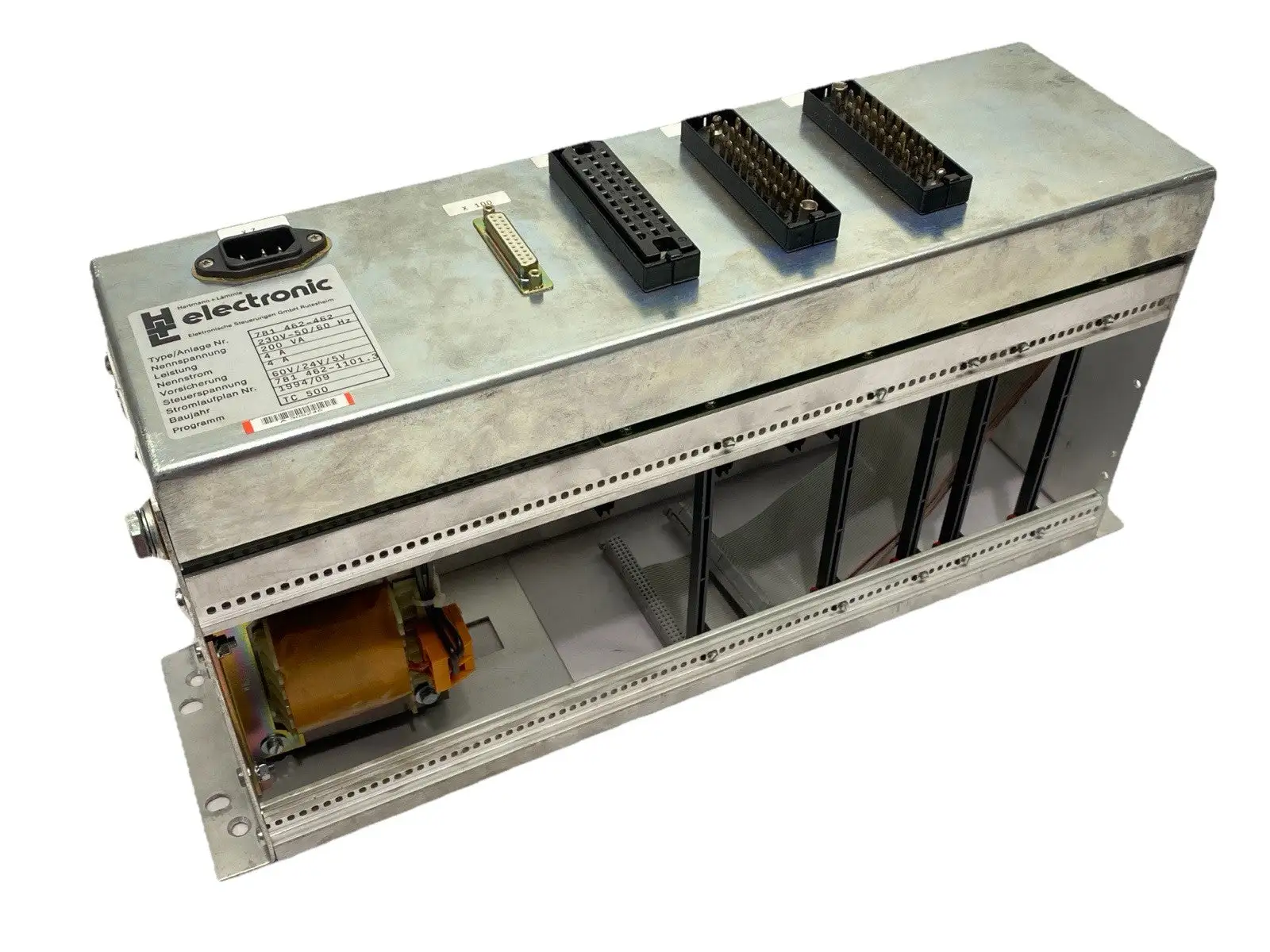 USED HARTMANN + LÄMMLE ELECTRONIC PCB CARD CHASSIS