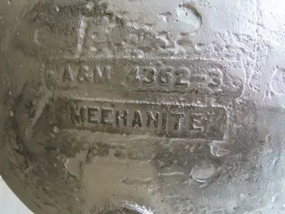A&M 4362-3 Meehanite Cast Iron Globe Valve 8" ANSI 300# Flange Actuator