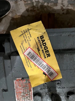 USED RELIANCE ELECTRIC COMPANY, CLEVELAND FRAME 258ATDZ