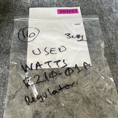Used Watts R210-01A Misc Industrial Equipment California US | Davliegogo LLC #1729502