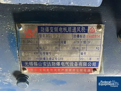 USED Qingdao Micron Powder Technology Qingdao Micron Powder Technology Fluidized Bed Opposed Jet Mill, S/S
