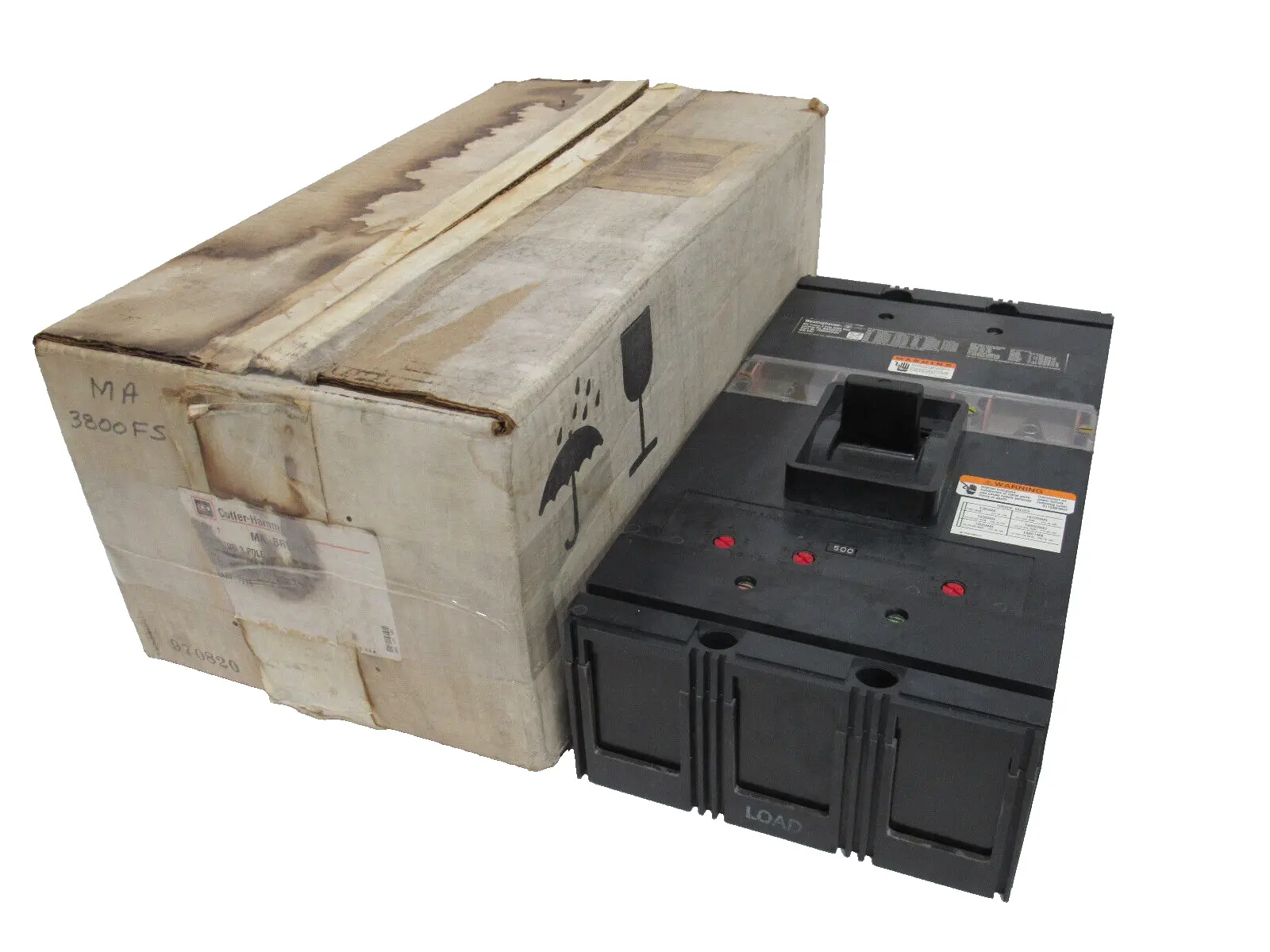 NEW WESTINGHOUSE MA3800FS CIRCUIT BREAKER 800A 600V