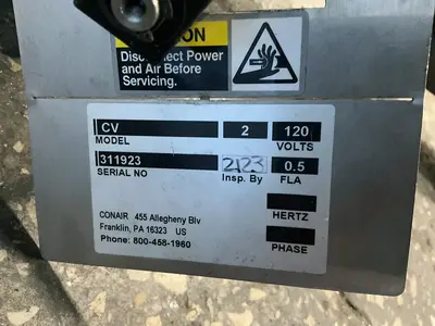 Used CONAIR CV Misc Plastics Equipment Ohio US | HGR 24 #1404719