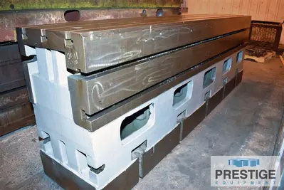 USED GIDDINGS & LEWIS T-SLOTTED RISER TABLES