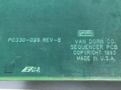 USED VAN DORN PC330-029 330-029