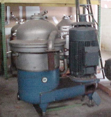 Westfalia SAOOH 15037 separator, 316SS.