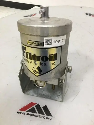 Used FILTROIL BU-50 Filters | Ideal Machinery #621434