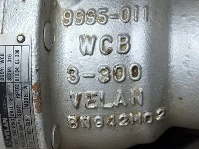 Used VELAN 11402-SSGZ Valves/Fittings British Columbia CA | Lenmark #368445