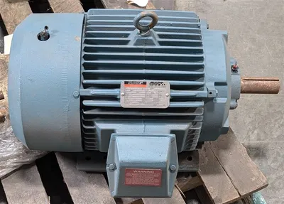 20 HP Reliance Electric 841XL Severe Duty AC Motor 1760 RPM 460V 405T Frame Used