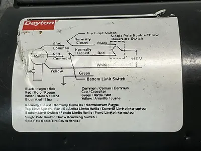 USED DAYTON 6Z086