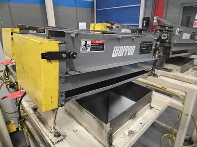 National Machinery .420" Double Stroke Roller Header; Cutoff Diameter: .420", PPM: 200, Max Cutoff