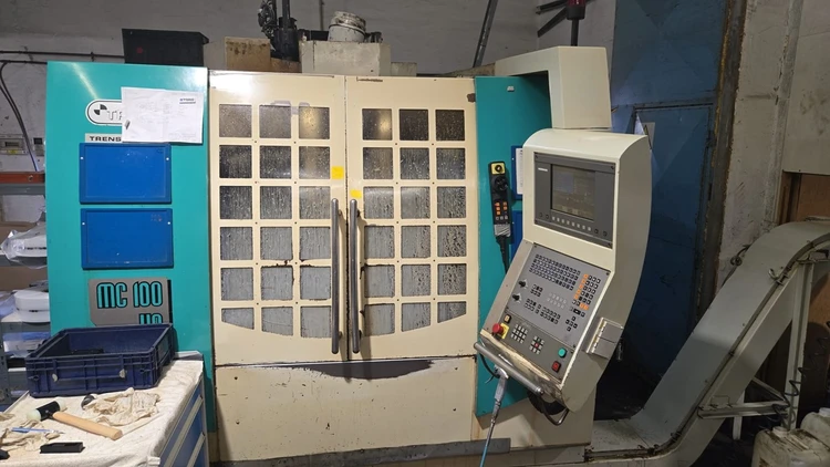 Used 2002 TRENS MC 100 VA Vertical Machining Centers CZ | Amaron s.r.o. #1352871