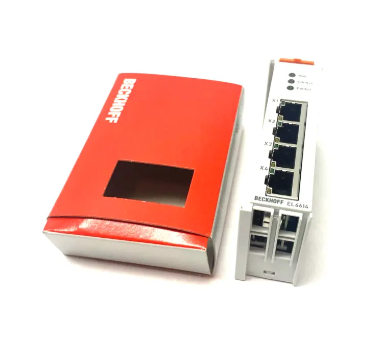 Used BECKHOFF ETHERCAT 4-PORT COMMUNICATION INTERFACE ETHERNET SWITCH PORT PLC Ethernet Equipment | Maverick Industrial Sales #1112090