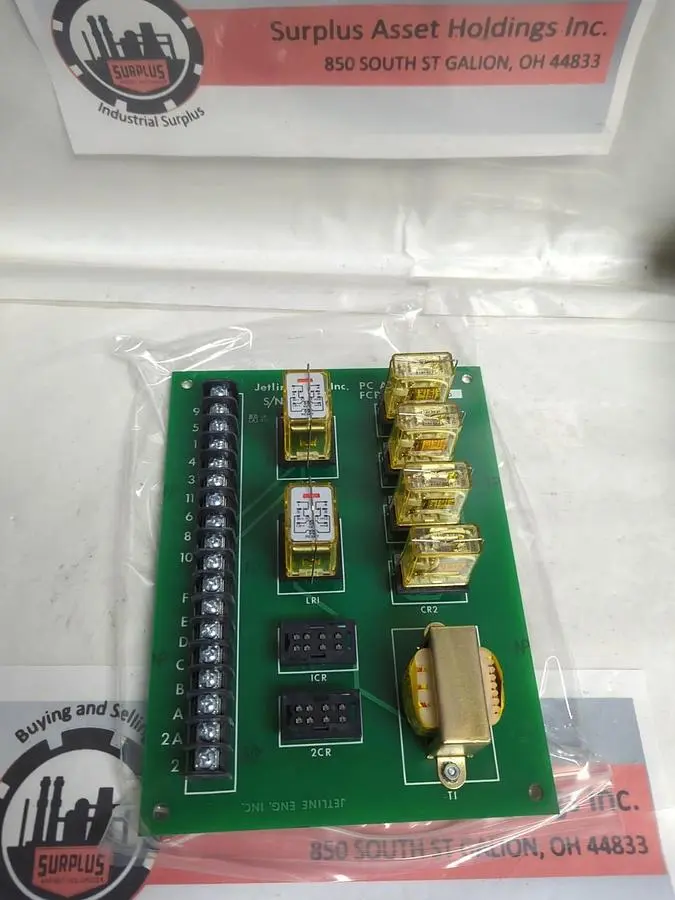 Used JETLINE FCP-10B-3 I/O Boards & Replacement Parts Ohio US | Surplus Asset Holdings #1236546