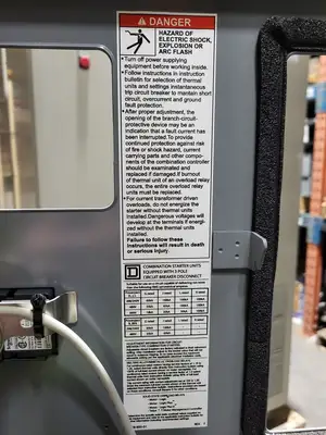USED SQUARE D MODEL 6