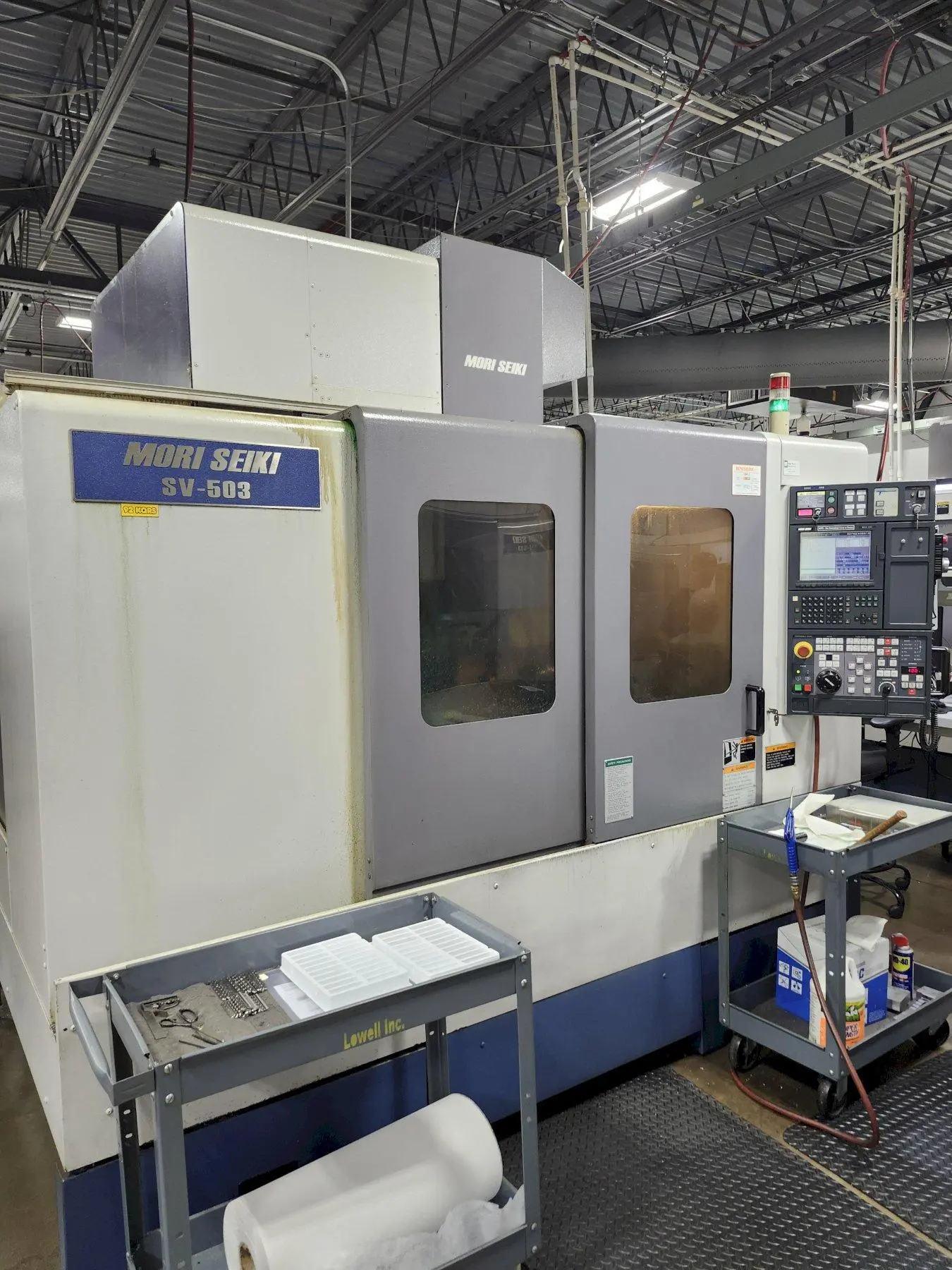 Used 2001 MORI SEIKI SV503B Vertical Machining Centers Minnesota US | Orca Machine Tools, Inc. #1262766