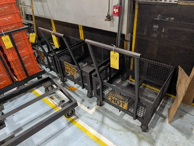 (8) Rolling Material Carts (Contents Excluded)