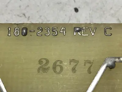 USED SCI 080-2354 REV D