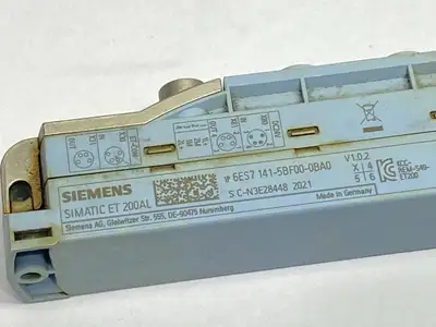 USED SIEMENS SIMATIC ET200AL DIGITAL INPUT MODULE DI 8X24VDC 4XM12