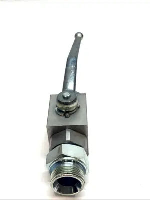 USED SCA HIGH PRESSURE BALL VALVE 422978 SHUT-OFF INDUSTRIAL