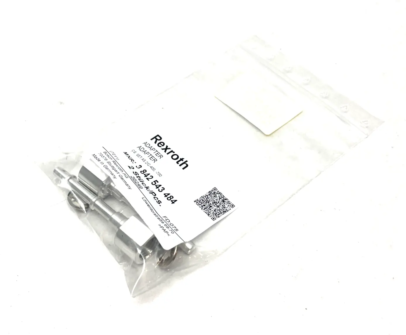 NEW BOSCH REXROTH ADAPTER, SET ADAPTER SET AS 2/C-400, -700