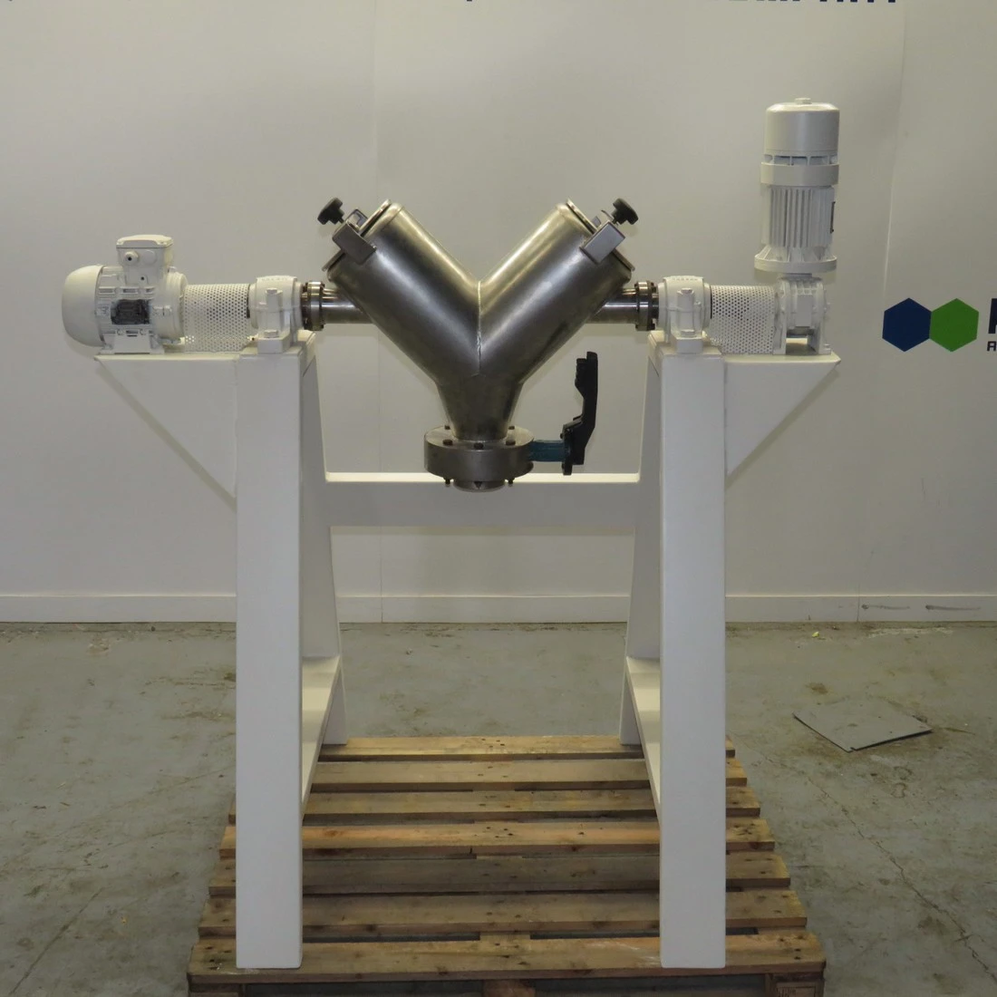 18 Litre Stainless Steel "V" Type Powder Tumbling Mixer