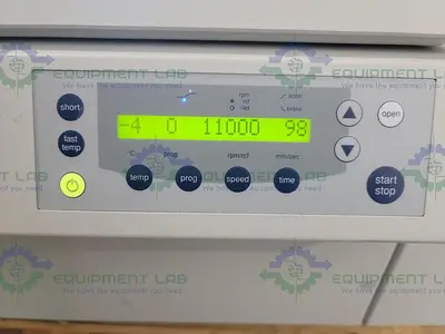 USED EPPENDORF 5804R REFRIGERATED CENTRIFUGE W/ EPPENDORF F-34-6-38 ROTOR 12000 RPM