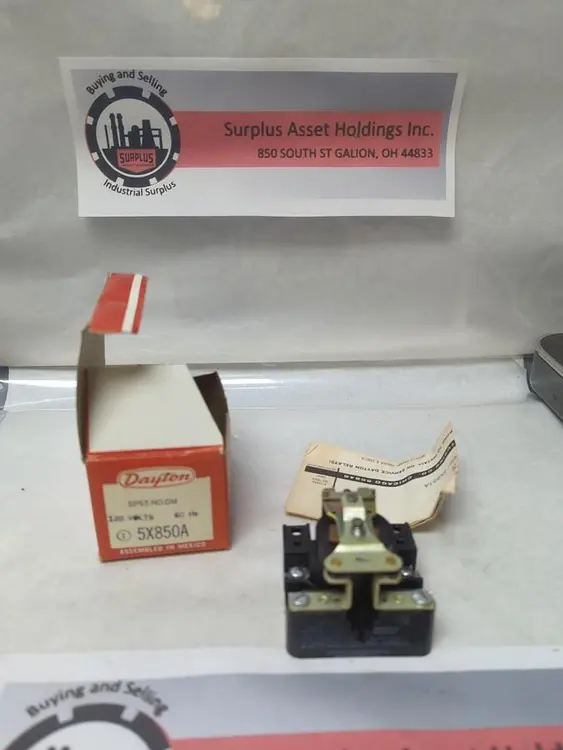 New | in-Stock DAYTON 5X850A Miscellaneous Equipment (Electrical & Power) Ohio US | Surplus Asset Holdings #1243295