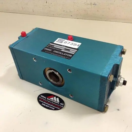 Used OHIO OSCILLATOR D2000-94-AB-ET-MS13-RKH-N-CW Rotary Actuators | Ideal Machinery #623768