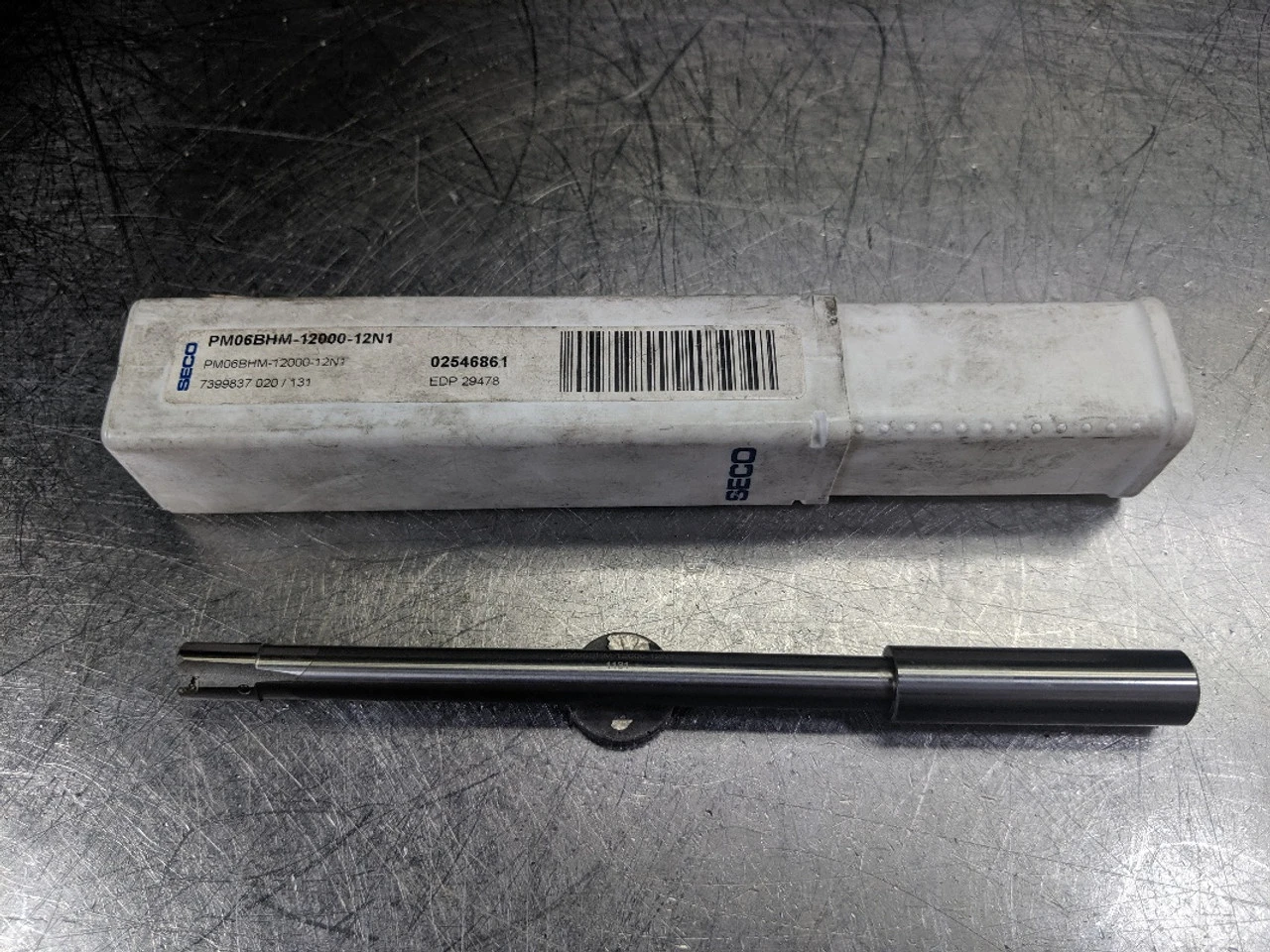 Seco 9.5mm-11.5mm Indexable Reaming Bar 12mm Shank PM06BHM-12000-12N1 (LOC2942B)