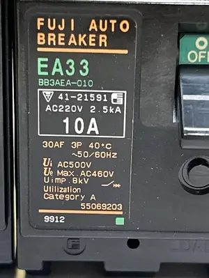 USED FUJI ELECTRIC BB3AEA-010