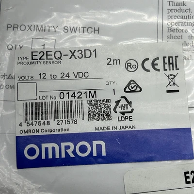 NEW Omron E2EQ-X3D1