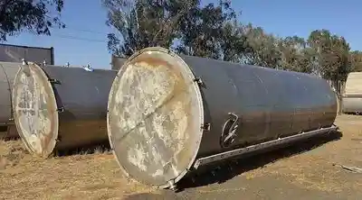 8600 gal stainless steel tank