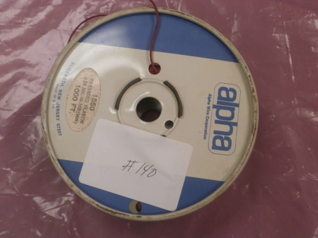 NEW Alpha Wire 1550 STRANDED PLASTIC #24 MIL-W-76B (MW)