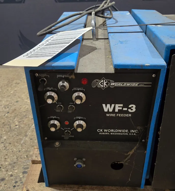 Used CK WORLDWIDE WF-3 Wire Feeders Michigan US | iGAM Industrial Marketplace #117116