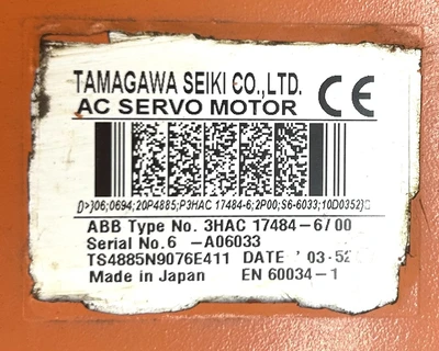 USED ABB 3HAC 17484-6/00