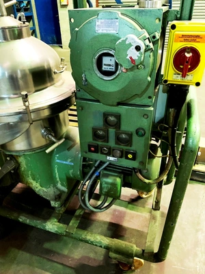 Westfalia SAMR 5036 wine clarifier centrifuge, 316SS.