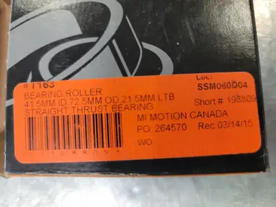 NEW TIMKEN T163-904A2