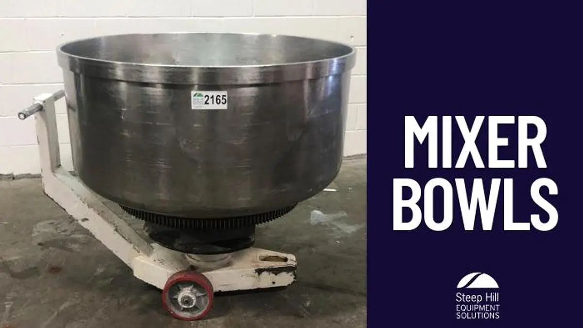 VMI 400L SS Mixer Bowls