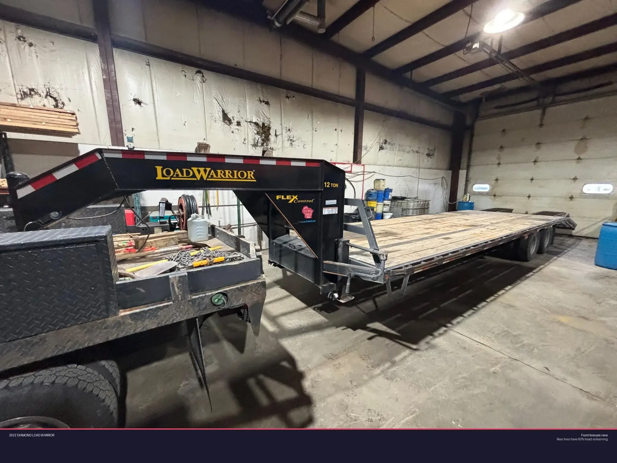 Used 2022 DIAMOND LOAD WARRIOR Flatbed Trailers Wisconsin US | Proxy Equipment #1378102
