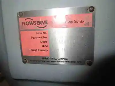 USED FLOWSERVE 16FRBH183